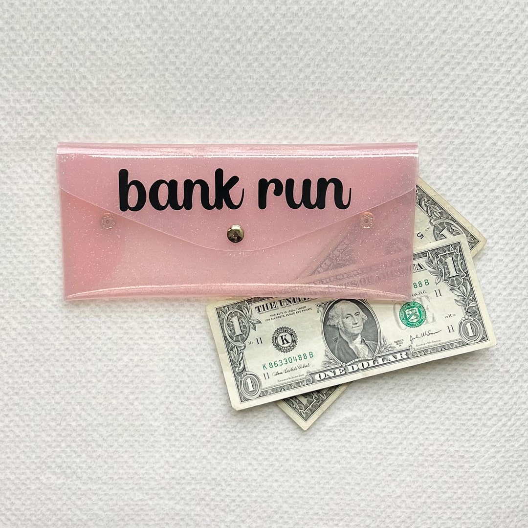 Money Bag for Cash Stuffing, Bank Bag, Cash Envelopes, Budget Binder