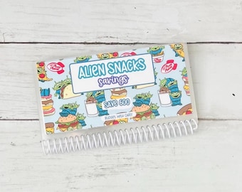 Libro de ahorros con sobres para efectivo / Reto de ahorro de 600 / Carpeta de ahorros / Relleno de efectivo / Presupuesto de nómina / Monedero con sobres para efectivo