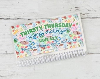 2026 Yearly Savings Challenge Book: 12-Section Cash Stuffing Binder with Envelopes