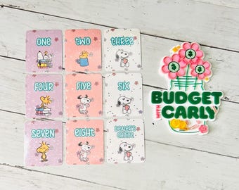 Savings Challenge Randomizer Cards for Cash Stuffing, Sinking Funds, Budget by Paycheck