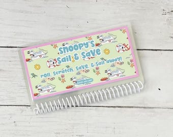 Savings Challenge Book with Cash Envelopes | Save 500 Savings Binder | Cash Stuffing | Paycheck Budget