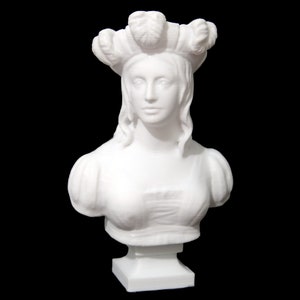 Jeanne D&#39;arc Bust at The Musée des Beaux-Arts (Lyon), Joan of Arc, History of France, 3D Printed Statue, Size & Colour Options