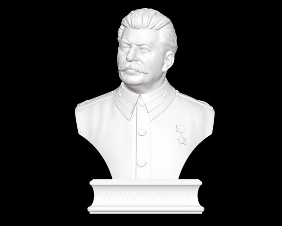 Stalin Bust, Josef Stalin, Stalin Statue, Socialist Art, 3D Print
