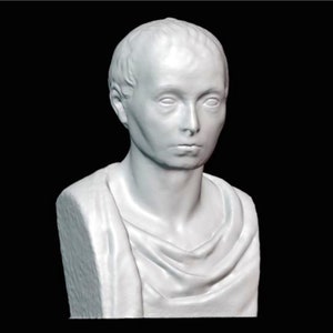 Immanuel Kant Bust, Immanuel Kant Statue, Kant Sculpture, German Philosopher, 3D Printed Statue, Size & Colour Options