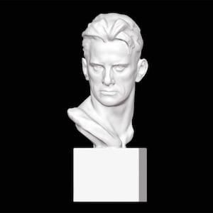 Vladimir Mayakovsky Statue, Vladimir Mayakovsky Bust, Mayakovsky Sculpture, Russian Futurist Poet, 3D Printed Statue, Size & Colour Options