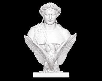 Napoleon Bonaparte Sculpture, Napoleone Buonaparte Statue, 3D Printed Sculpture, Size & Colour Option