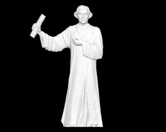 Martin Luther Statue, Martin Luther Scultpure, German Theologian, Protestant Reformation, 95 Theses, 3D Printed Statue, Size & Colour Option