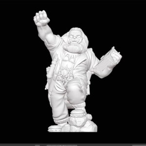 Karl Marx Sculpture, Karl Marx Statue, Orc Marx, 3D Printed Statue, Size & Colour Options