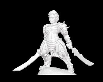 Orc Rosa Luxemburg 3D Printed Sculpture, Size & Colour Options
