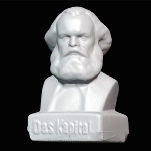 Karl Marx Bust, Das Kapital, Karl Marx Statue, Karl Marx Sculptue, German Philosopher, 3D Printed Statue, Size & Colour Options