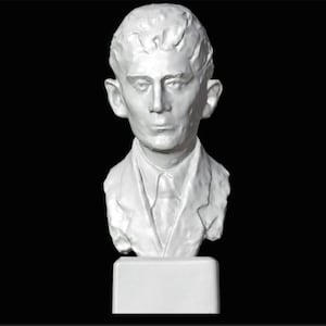 Franz Kafka Bust, Franz Kafka Statue, Kafka Sculpture, Gregor Samsa, 3D Printed Statue, Size & Colour Options