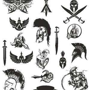 Sparta svg, Spartan Svg, Spartan Helmet svg, guerreiro svg, Spartan vector, Spartan Warrior svg, Spartan Armor svg, Spartan Emblem