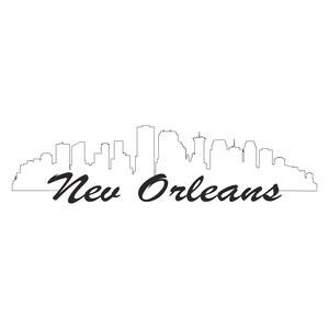 New Orleans Skyline SVG, New Orleans SVG, New Orleans PNG, New Orleans ...