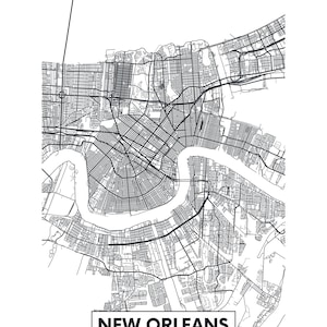 La Nouvelle-Orléans Svg, Png, Cdr, AI, Eps, Dxf, Art de la Nouvelle-Orléans, réseau routier de la Nouvelle-Orléans, plan de la ville de la Nouvelle-Orléans, carte de la Nouvelle-Orléans, fichier de coupe de la Nouvelle-Orléans