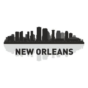New Orleans Skyline SVG, New Orleans SVG, New Orleans PNG, New Orleans ...