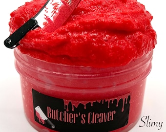 Slaktarens köttyxa - Snow Fizz Slime - ASMR