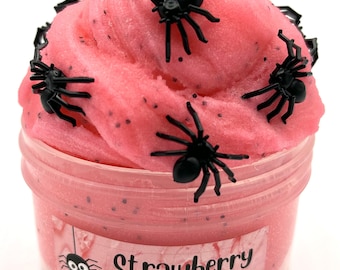 Strawberry Spider - Icee Slime - ASMR