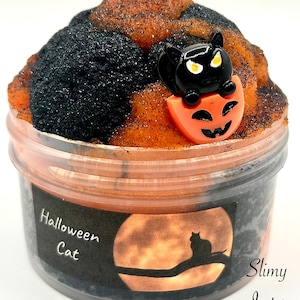 Halloween Cat - Cloud Slime - ASMR