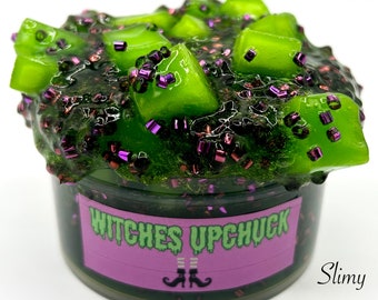 Witches Upchuck - Bingsu Slime & Jelly Cube Slime- ASMR