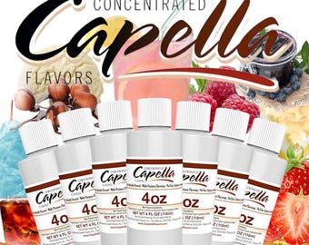 Capella Flavor Drops - 118ml / 4oz Bottle - Concentrates Concentrated Flavorings