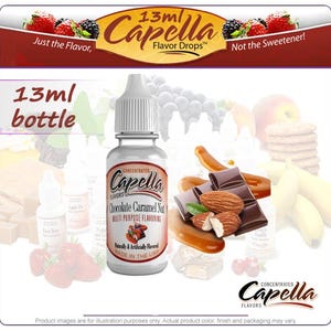 NUTTY 13ml Capella Flavor Drops Bottles - 135 FLAVORS Water Soluble Flavor Concentrates