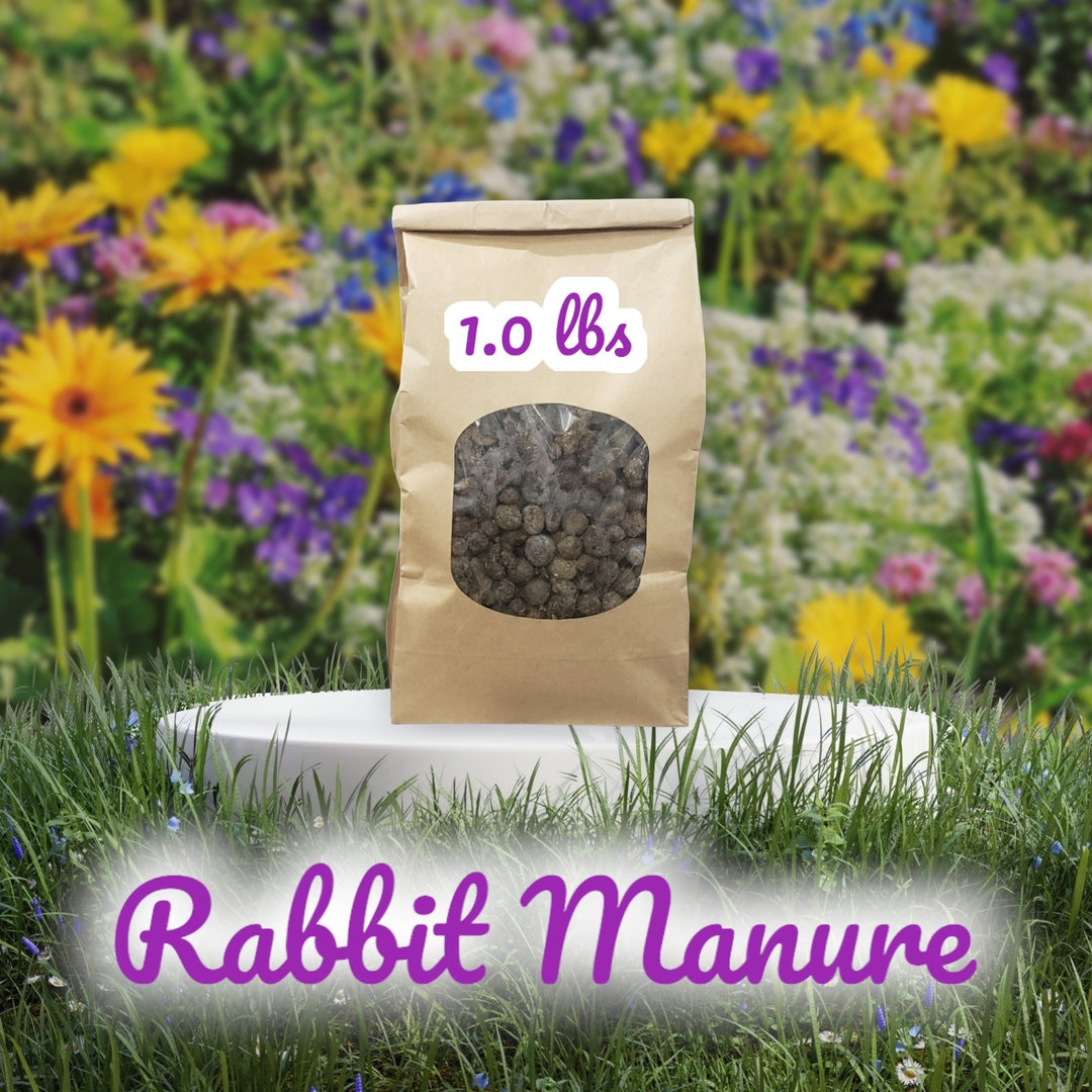 1lb Rabbit Manure Fertilizer High Quality NO STRAW/HAY Etsy