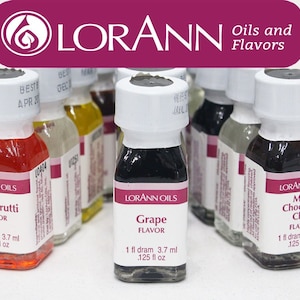 LorAnn Candy Flavorings - 1 Dram size Bottles (.125 oz)  SUPER CONCENTRATED - 70 Flavors