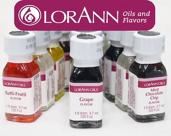LorAnn Candy Flavorings - 1 Dram size Bottles (.125 oz)  SUPER CONCENTRATED - 70 Flavors