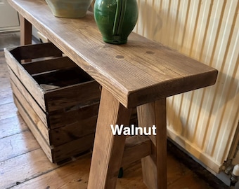Handmade Wooden Bench