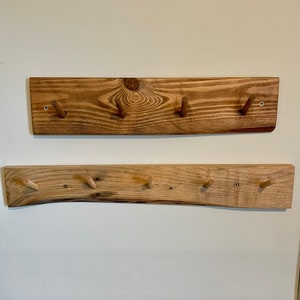 Wooden Peg Rail