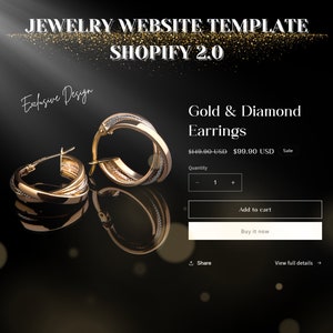 Premium website theme template, Shopify themes clothing, Shopify luxury theme, E commerce website fashion, black theme shopify website