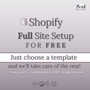 Shopify 2.0 Full Site Setup, Shopify Service For Small Business, Shopify Website Template Setup Service, Shopify 2.0 Full Theme Setup