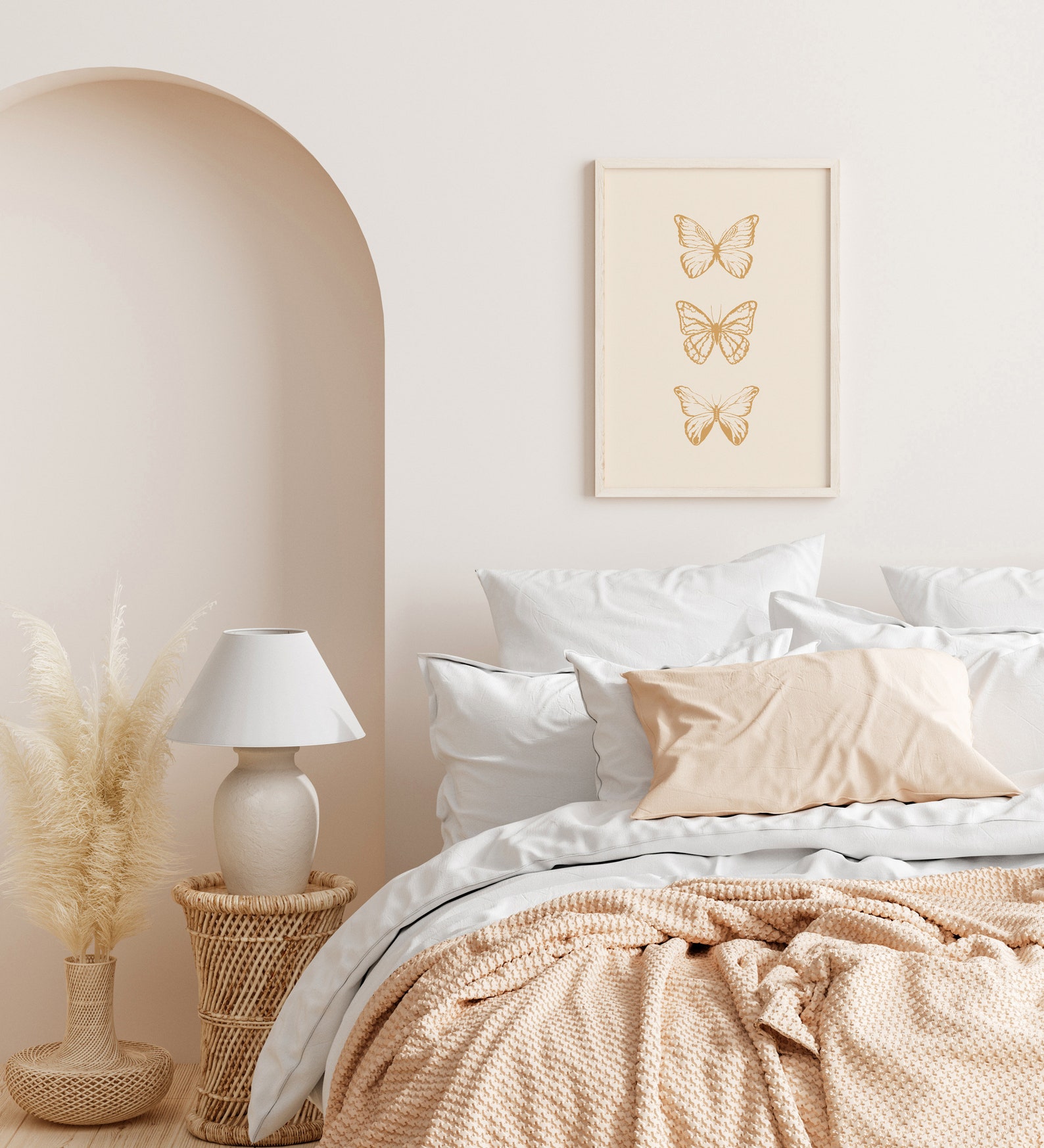 Gold Butterflies Printable Butterfly Poster Aesthetic - Etsy