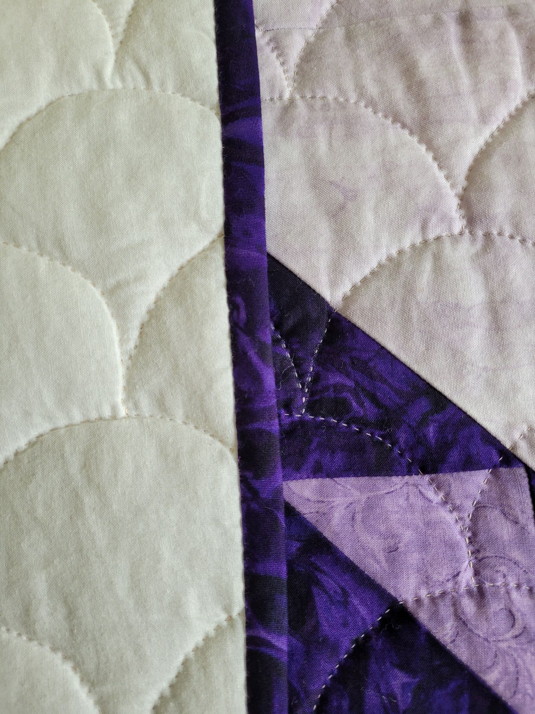 Quilt Shell Purple Clam Shells Quilt - Etsy