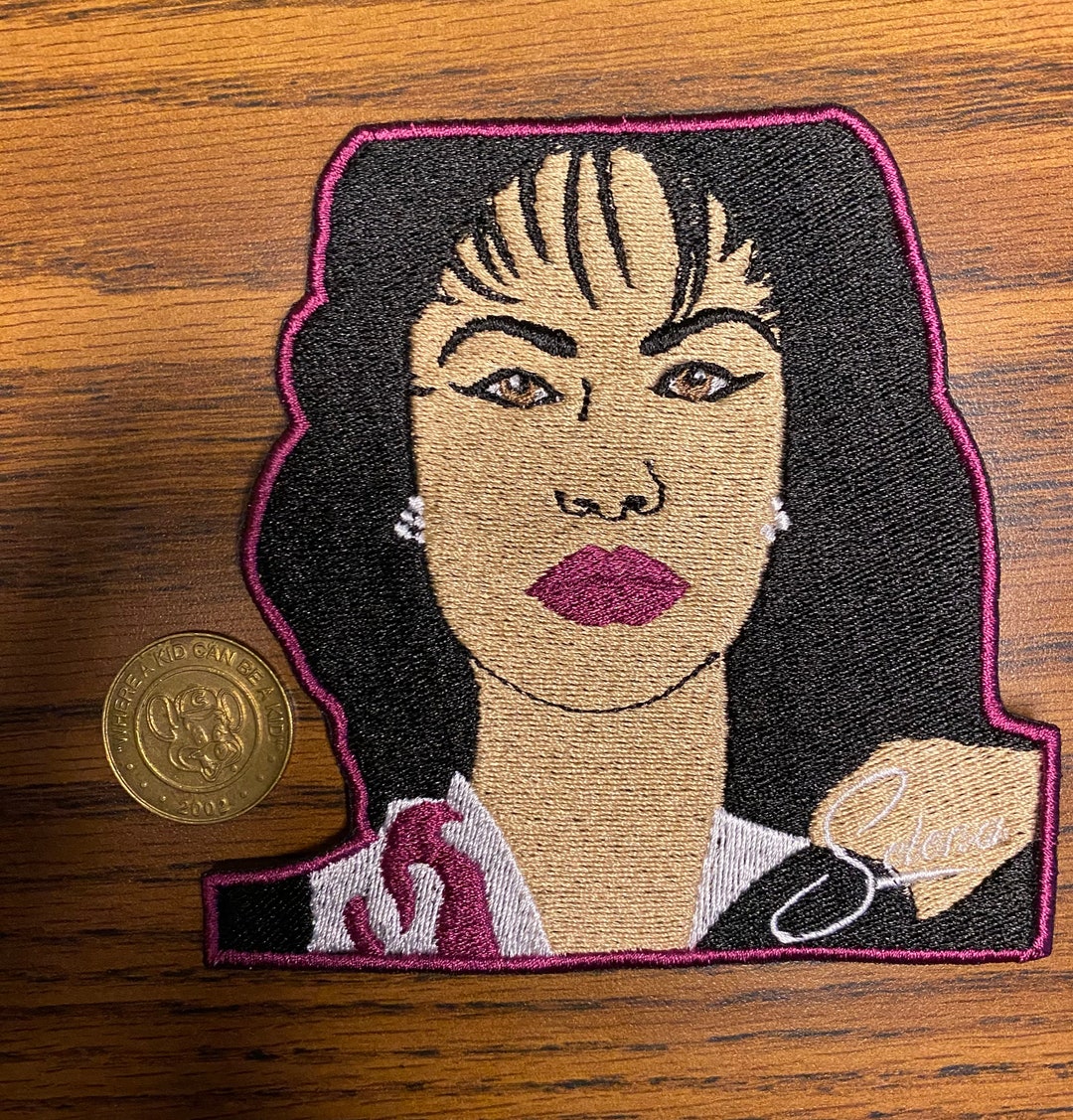 Selena Iron on Patch Etsy