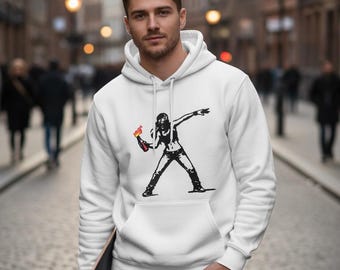 She Aint The One Bruhh Embroidered Hoodie
