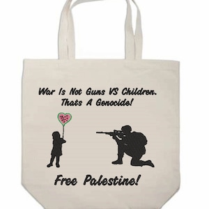 Palestine Inspired Tote Bag Profits Will Be Donated