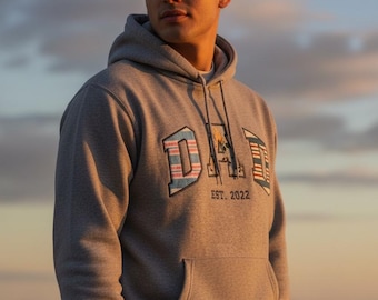 Custom Mom/Dad Hoodie Using Baby Clothes/Blankets