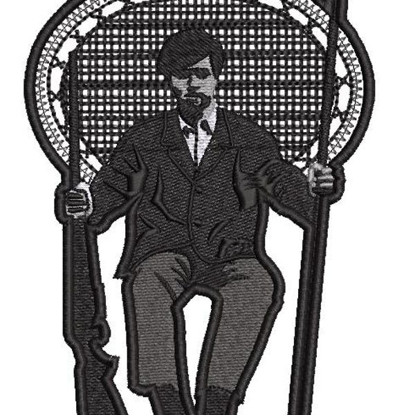 Huey Embroidered Patch