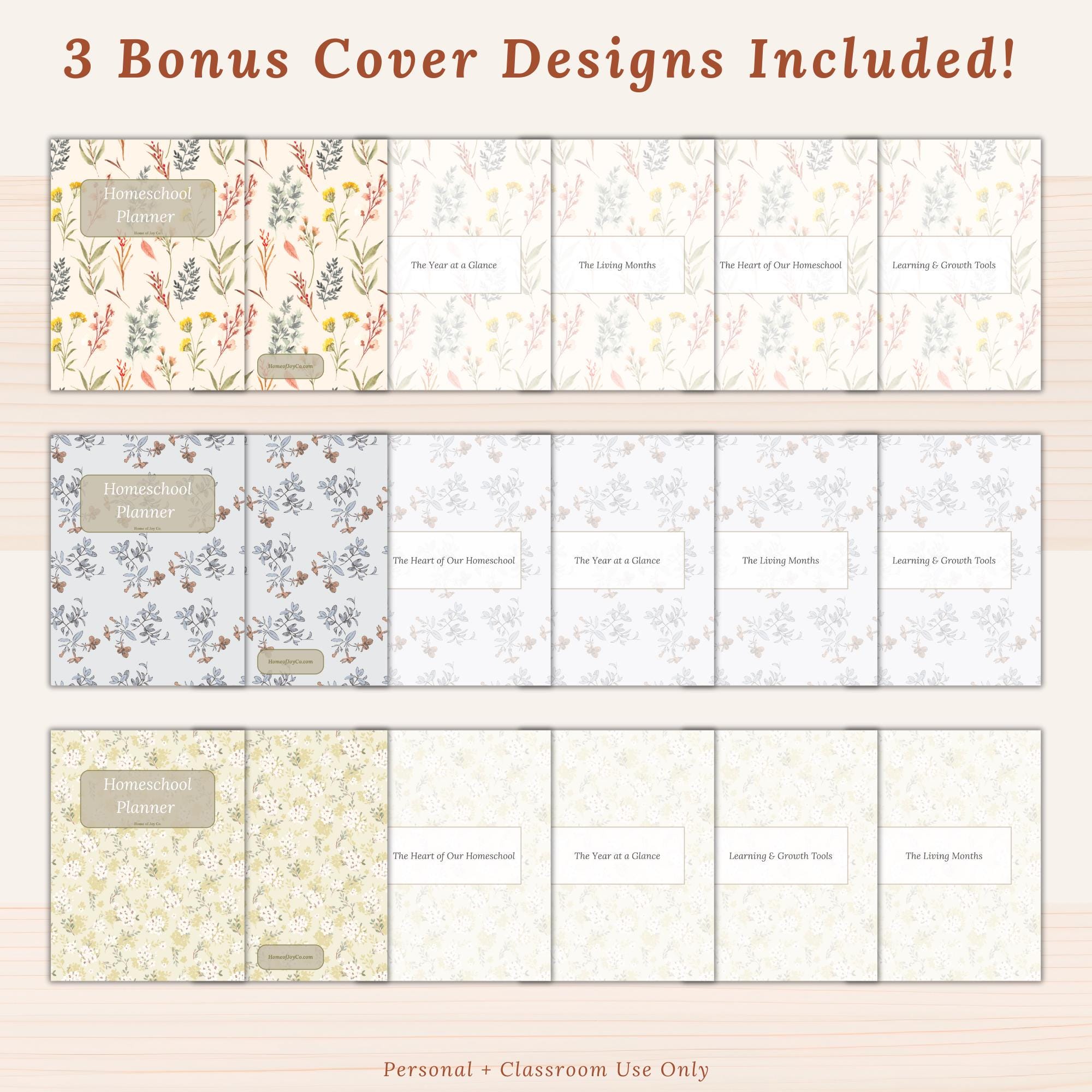 Christian Homeschool Planner Printable PDF | Faith-based Weekly ...