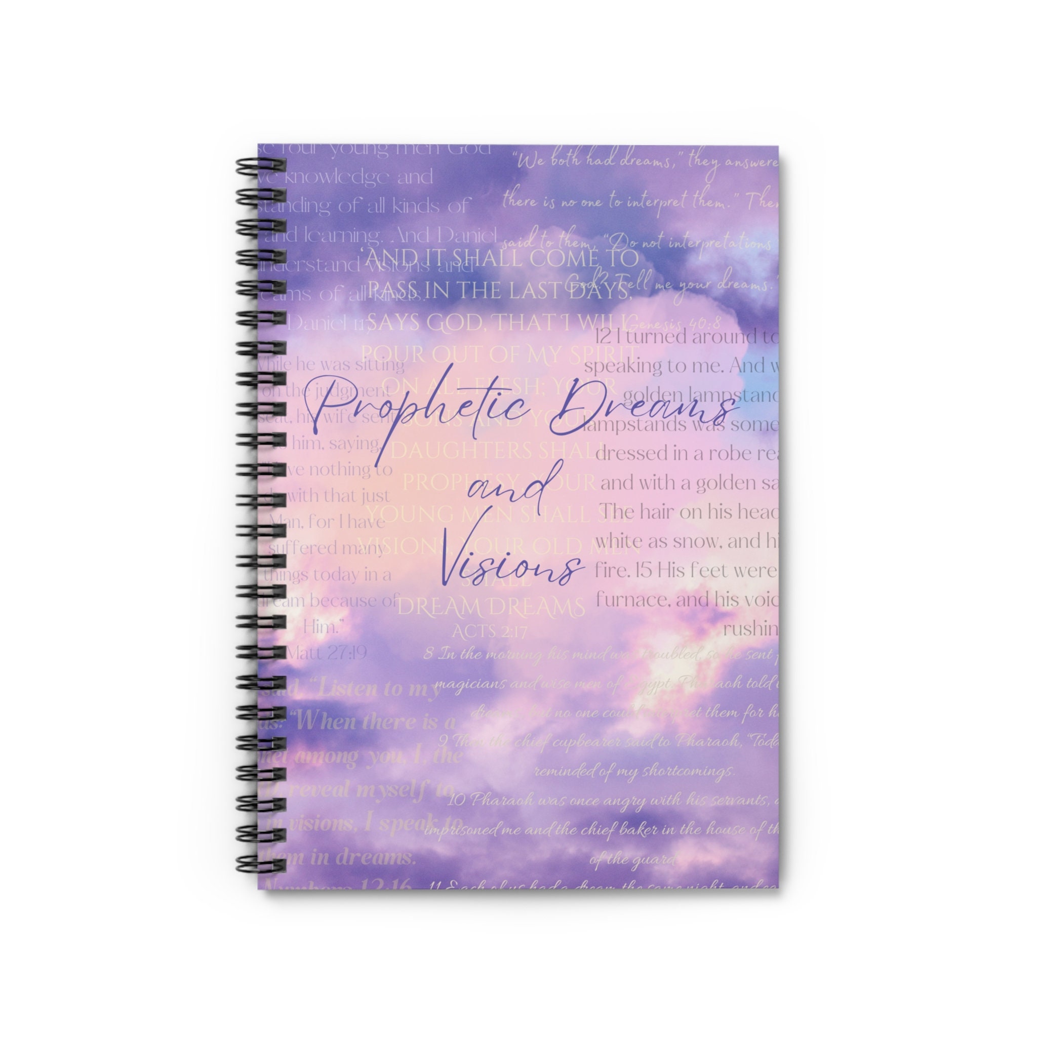 Christian Dreams and Visions Christian Notebook, Christian Dream ...