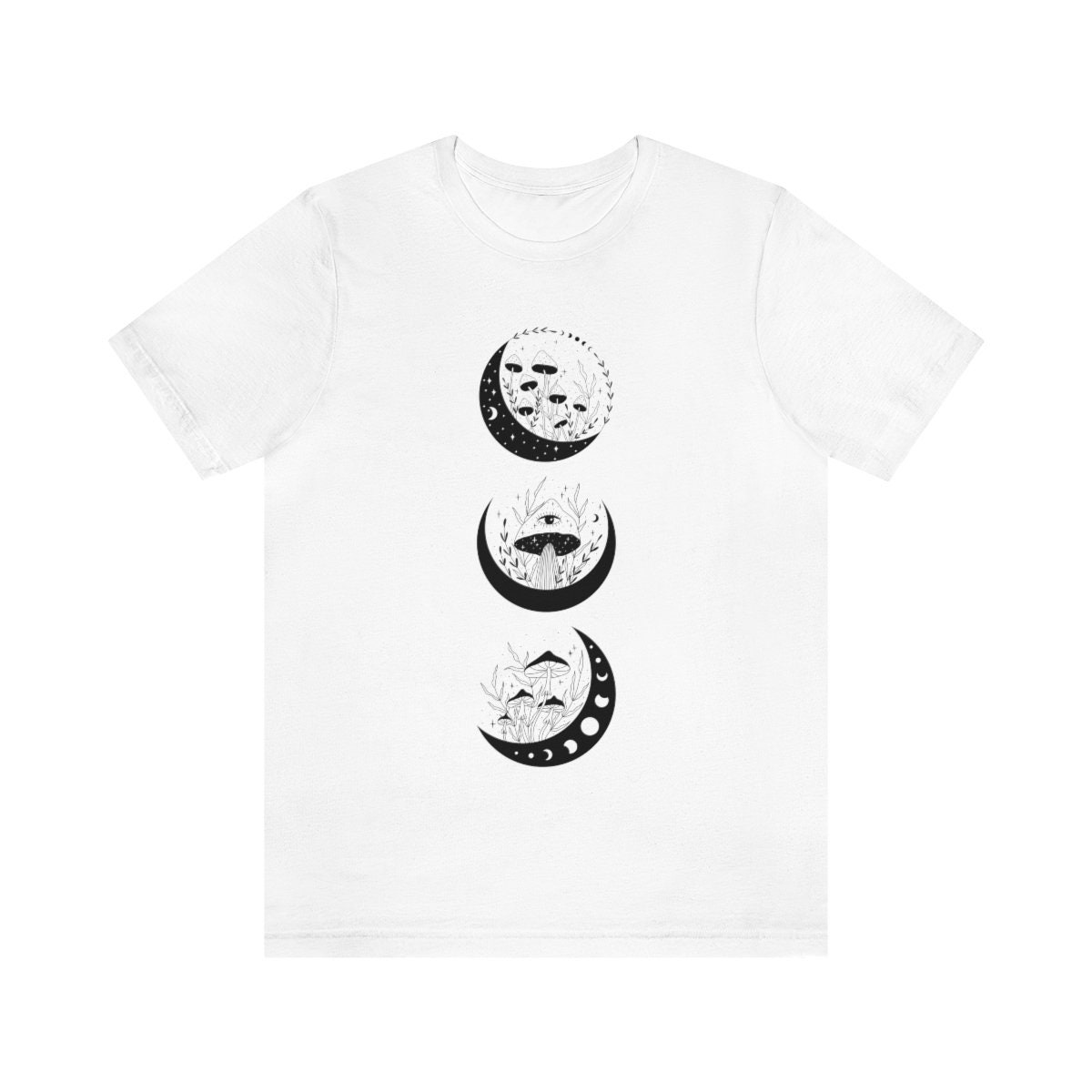 Enchanted Forest Mushrooms and Moons T-shirt Gift for - Etsy