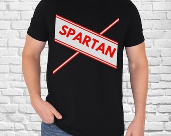 Spartan Cheerleader Costume T-Shirt: Funny Halloween Group Costume