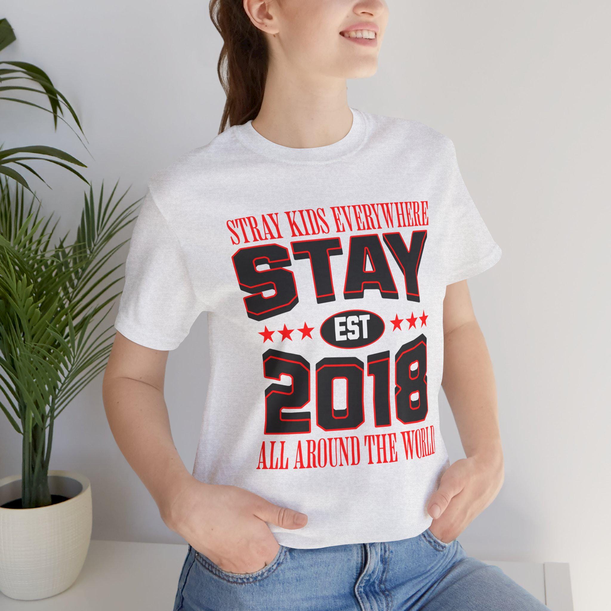 Customizable STAY T-Shirt: Kpop Stray Kids Concert Outfit