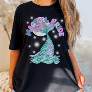 Magical Bride T-Shirt Mermaid Shirt for Bride-To-Be Bridal Shower Tee Mermaid Bachelorette Party Shirt Group Bridal Party Gift Wedding Party