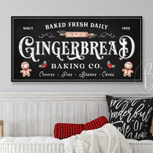 Large Christmas Wall Art, Christmas Canvas Art, Holiday Wall Art, Christmas Wall Decor, Vintage Christmas Sign Farmhouse Home Decor
