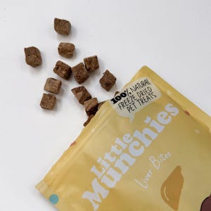 Liofilizowane przysmaki dla zwierząt z wątróbki - 50g
