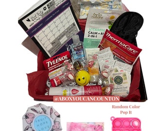 First Menstrual Period Box Emergency Kit Menstrual Care Self Care Box Gift Box First Period TWEEN period Kit teenager care first cycle