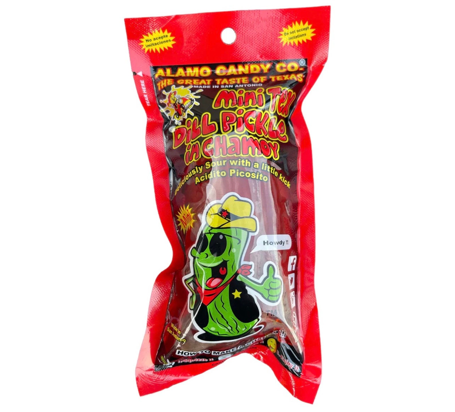 Alamo Candy Official Chamoy Pickle MINI VERSION TIKTOK Etsy