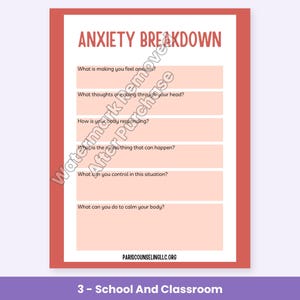 Complete Therapy Worksheet Bundle, Every Paris Counseling Printable, CBT, DBT, Anxiety, Family and Clinician Forms image 4